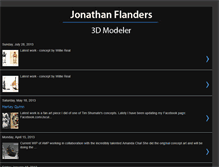 Tablet Screenshot of jonflanders.blogspot.com