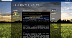 Desktop Screenshot of it104cyrilbeloy.blogspot.com