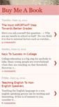 Mobile Screenshot of buymeabook.blogspot.com