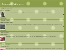 Tablet Screenshot of handmadewithlovefabienne.blogspot.com