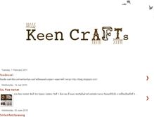Tablet Screenshot of keencrafts.blogspot.com