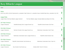 Tablet Screenshot of burybilliards.blogspot.com
