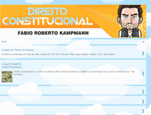 Tablet Screenshot of direitoconstitucional1unc.blogspot.com