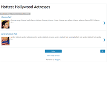 Tablet Screenshot of hottesthollywoodactresses.blogspot.com