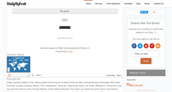 Desktop Screenshot of dailyrefresh.blogspot.com