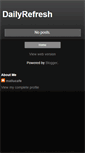 Mobile Screenshot of dailyrefresh.blogspot.com