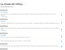 Tablet Screenshot of lamiradadelreflejo.blogspot.com