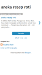 Mobile Screenshot of anekaresep100roti.blogspot.com