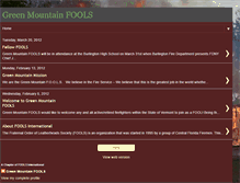 Tablet Screenshot of greenmtnfools.blogspot.com