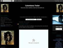Tablet Screenshot of colombiana-movie-trailer.blogspot.com