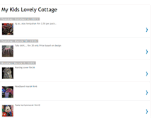 Tablet Screenshot of mykidslovelycottage.blogspot.com