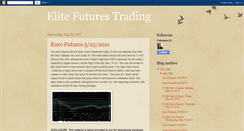 Desktop Screenshot of elitefuturestrading.blogspot.com