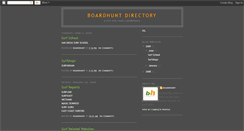 Desktop Screenshot of boardhunt.blogspot.com