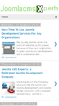 Mobile Screenshot of joomlacmsexperts.blogspot.com