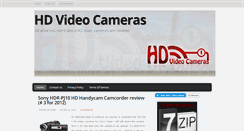 Desktop Screenshot of hd-videocameras.blogspot.com