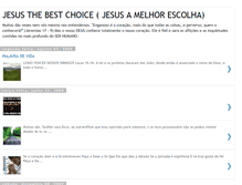 Tablet Screenshot of jesusthebestchoice.blogspot.com