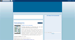 Desktop Screenshot of environment-online.blogspot.com