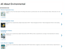 Tablet Screenshot of environment-online.blogspot.com