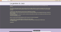 Desktop Screenshot of lagenesedujazz.blogspot.com