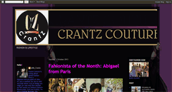 Desktop Screenshot of crantzcouture.blogspot.com