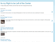 Tablet Screenshot of leftwingnutjob.blogspot.com