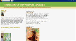 Desktop Screenshot of divandaripaint.blogspot.com