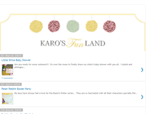 Tablet Screenshot of karosfunland.blogspot.com