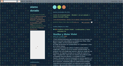 Desktop Screenshot of alamodorado.blogspot.com