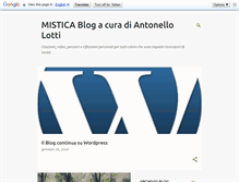 Tablet Screenshot of misticainfo.blogspot.com
