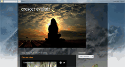 Desktop Screenshot of crescerevoluir.blogspot.com
