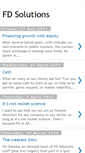 Mobile Screenshot of fdsolutions.blogspot.com