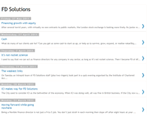 Tablet Screenshot of fdsolutions.blogspot.com