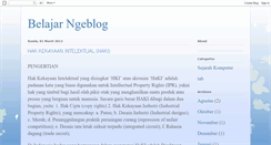 Desktop Screenshot of ngeblogbarengjae.blogspot.com