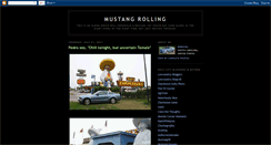 Desktop Screenshot of mustangrolling.blogspot.com