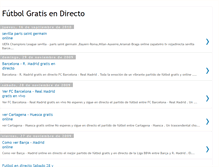 Tablet Screenshot of futbol-gratis-directo.blogspot.com