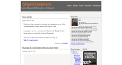 Desktop Screenshot of ginger-n-cardamom.blogspot.com