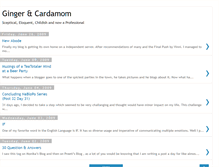 Tablet Screenshot of ginger-n-cardamom.blogspot.com