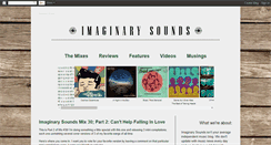 Desktop Screenshot of imaginarysounds.blogspot.com