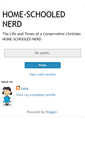 Mobile Screenshot of homeschoolnerd.blogspot.com