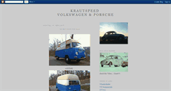 Desktop Screenshot of krautspeed.blogspot.com
