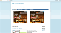 Desktop Screenshot of my-computer-talks.blogspot.com