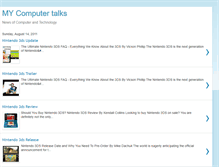 Tablet Screenshot of my-computer-talks.blogspot.com