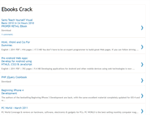 Tablet Screenshot of ebookscrack.blogspot.com