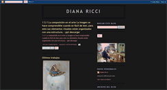 Desktop Screenshot of dianaricci.blogspot.com