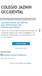 Mobile Screenshot of colegiojazminoccidental.blogspot.com