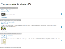 Tablet Screenshot of momentosmimados.blogspot.com