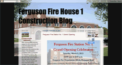 Desktop Screenshot of fergusonfirehouse1.blogspot.com