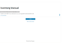 Tablet Screenshot of kwentongbisexual.blogspot.com