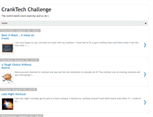 Tablet Screenshot of cranktechchallenge.blogspot.com