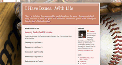 Desktop Screenshot of ihaveissueswithlife.blogspot.com